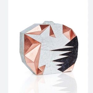 Emm Kuo Geometric Abstract Clutch